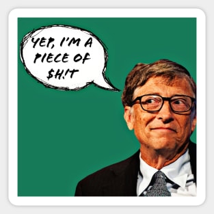 Bill Gates Truth Sticker